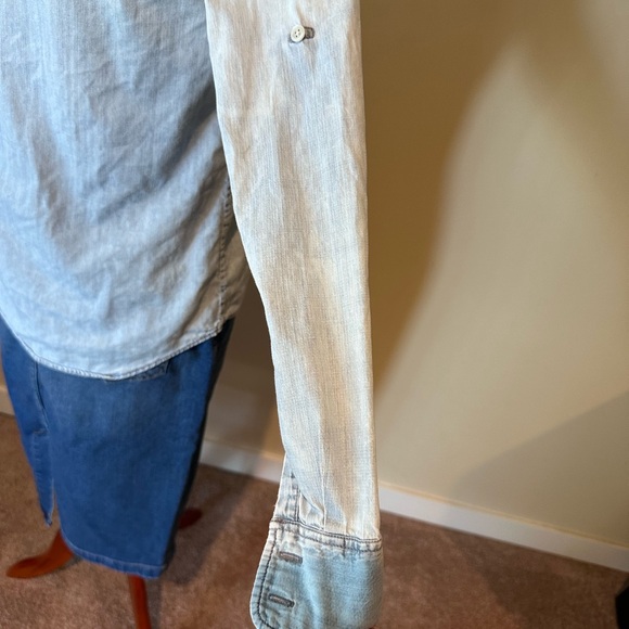 J.Crew Chambray Button Down Collared Shirt - Picture 5 of 6